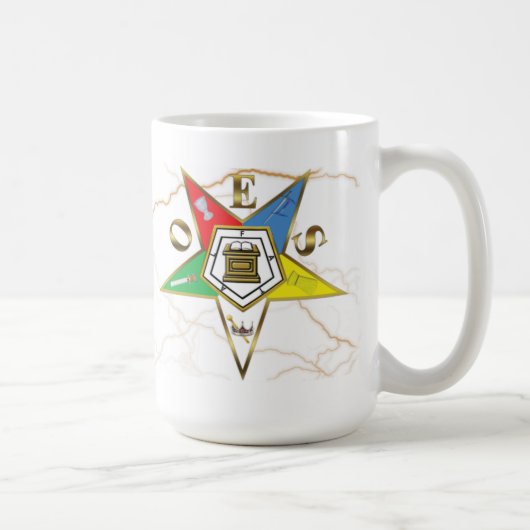 OES Faux Marble Koffiemok (Rechts)