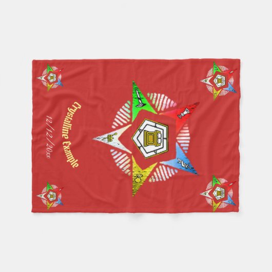 OES! FLEECE DEKEN (Voorkant (Horizontaal))