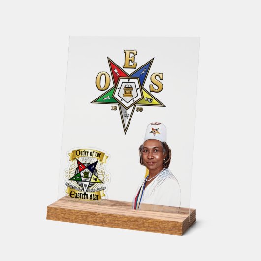 OES-foto Acryl Bord (Hoek)