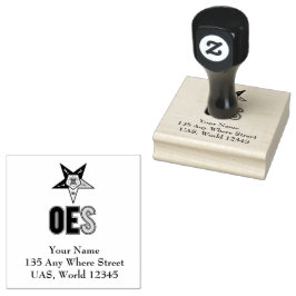 OES gepersonaliseerd Rubberstempel