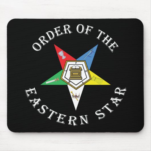 OES in wit Muismat (Voorkant)