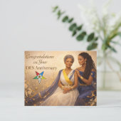 OES Jubileumansichtkaarten Briefkaart (Staand voorkant)