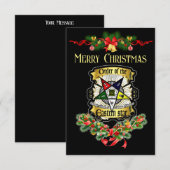 OES kerstkaart Aankondiging (Voorkant / Achterkant)