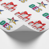 OES Kerstmis Cadeaupapier (Hoek)