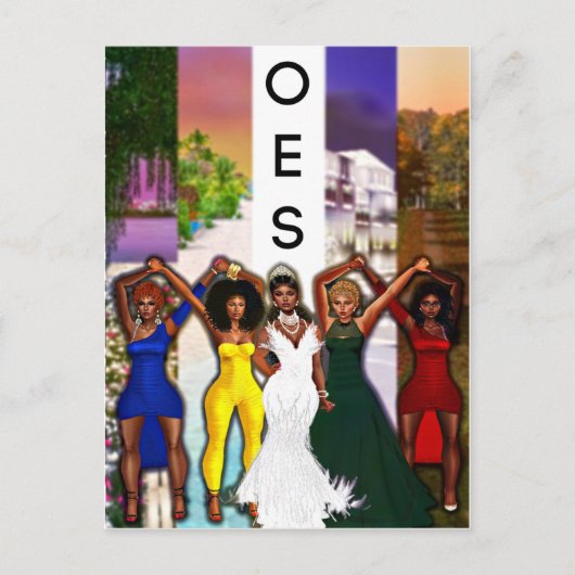 OES lege wenskaart ansichtkaart Briefkaart (Voorkant)