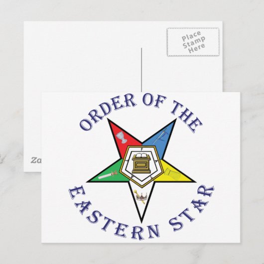 OES LETTERED BRIEFKAART (Voorkant / Achterkant)