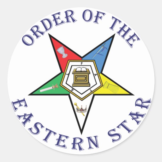 OES LETTERED RONDE STICKER (Voorkant)