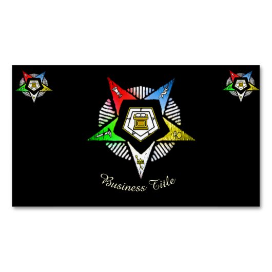 OES! MAGNETISCH VISITEKAARTJE (Voorkant)