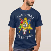 OES Mason The Light Connection Star Square Day T-shirt (Voorkant)