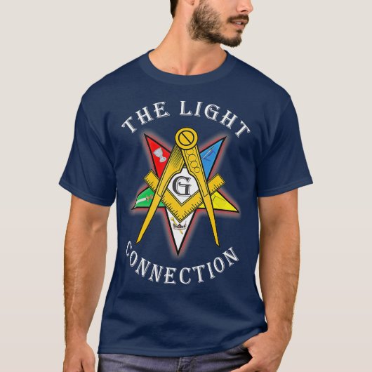 OES Mason The Light Connection Star Square Day T-shirt (Voorkant)