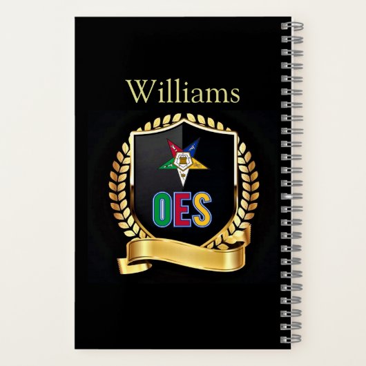 OES NOTITIEBOEK (Achterkant)