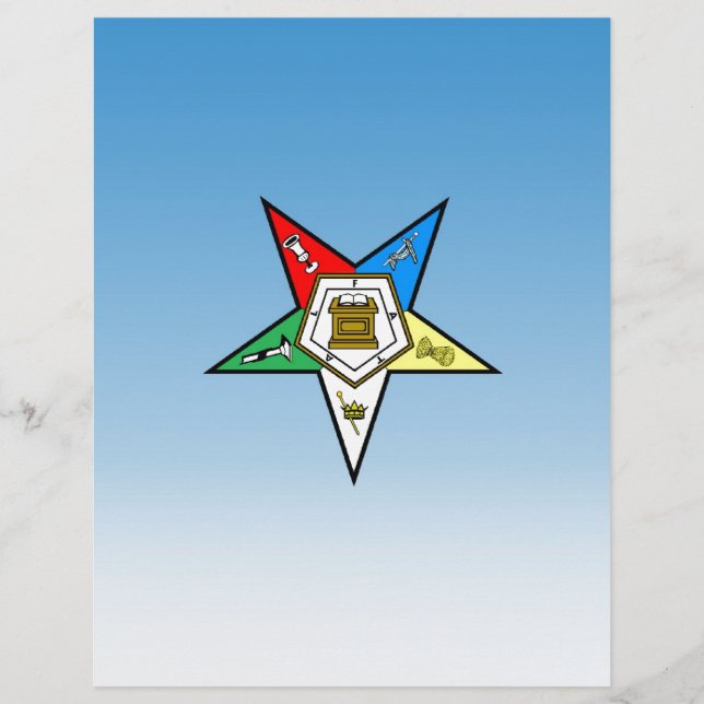 OES Orde van de Oosterse Star Blue (Voorkant)