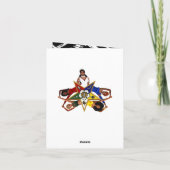 OES Orde van de Oosterse Ster Lege Kaart (Achterkant)