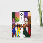 OES Orde van de Oosterse Ster Lege Kaart (Voorkant)