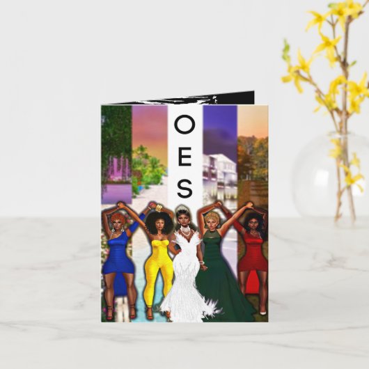 OES Orde van de Oosterse Ster Lege Kaart (Gele Bloem)