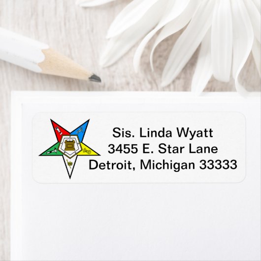 OES Orde van de Oosterse Verzendbrief van de Ster Etiket (Insitu)