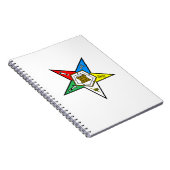 OES Order of the Eastern Star Notitieboek (Rechterzijde)