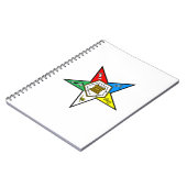OES Order of the Eastern Star Notitieboek (Linkerzijde)