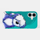 OES Oud Engels Sheepdog iPhone 16 Hoesje (Achterkant horizontaal)