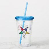 OES personaliseren Acryl Drinkbeker (Achterkant)