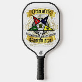 OES PICKLEBALL PADDLE (Achterkant)
