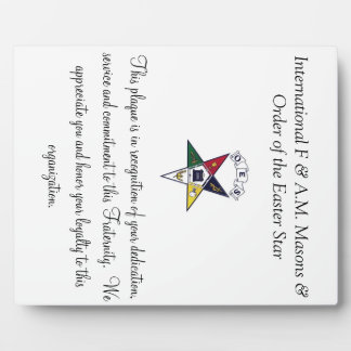 OES Plaque Fotoplaat