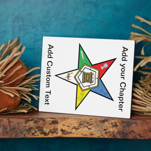 OES Plaque Fotoplaat (Zijkant)