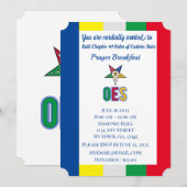 OES Prayer Breakfast Uitnodiging (Voorkant / Achterkant)