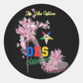 OES RONDE STICKER (Voorkant)