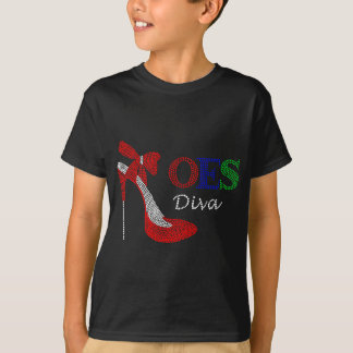 OES Sistar Diva Orde van de Oosterse Sterouders' T-shirt