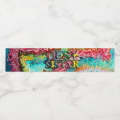 OES Sistar Waterfles Etiket (Enkel label)