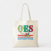 OES Star Ketting Order of the Eastern Star Mother Tote Bag (Achterkant)