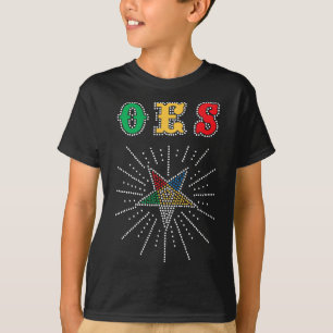 OES Star Shining Order of the Eastern Star Parents T-shirt