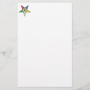 OES Star Stationery Briefpapier