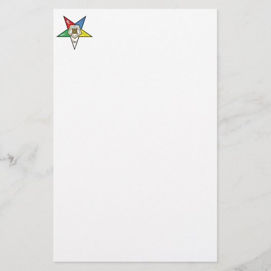 OES Star Stationery Briefpapier (Voorkant)