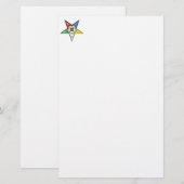OES Star Stationery Briefpapier (Voorkant / Achterkant)