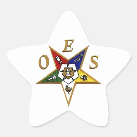 OES STER STICKER (Voorkant)