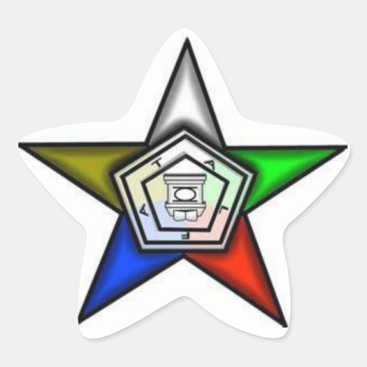 OES-stickers Ster Sticker (Voorkant)