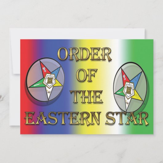 OES-uitnodiging Kaart (Voorkant)