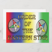 OES-uitnodiging Kaart (Voorkant / Achterkant)