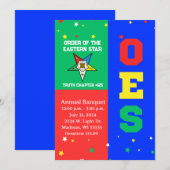 OES-uitnodiging voor evenement Kaart (Voorkant / Achterkant)