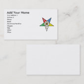 OES-Visitekaartje Visitekaartje (Voorkant / Achterkant)