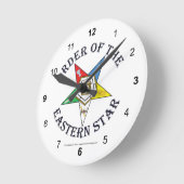 OES-wandklok Ronde Klok (Hoek)