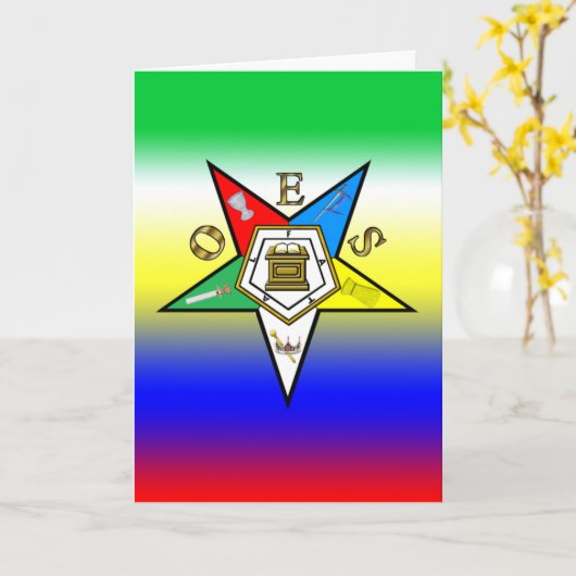 OES- WENSKAARTEN KAART (Gele Bloem)