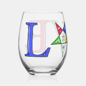 OES WIJNGLAS ZONDER VOET (Voorkant)