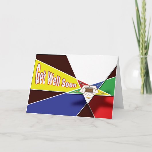 OES worden goed spoedig Feestdagen Kaart (Voorkant)