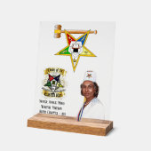 OES Worthy Matron Acryl Bord (Hoek)