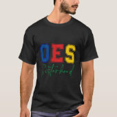 OES Zusterschap Orde van de Oosterse ster Moeder's T-shirt (Voorkant)