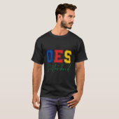 OES Zusterschap Orde van de Oosterse ster Moeder's T-shirt (Voorkant volledig)