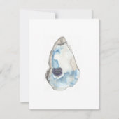 oester art notecard bedankkaart (Voorkant)
